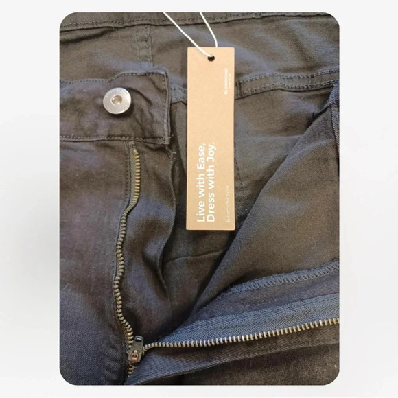 Bloomchic Black Flare Leg High Rise Full Length Jeans Size 26 - Picture 11 of 12